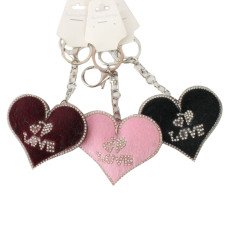 Брелок для рюкзака сумки Сердечко Love 129986