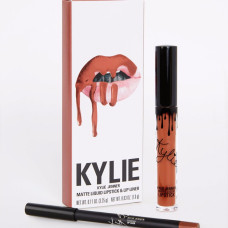 Набір матова помада і олівець для губ в стилі Kylie Lip Kit Pumpkin 130069