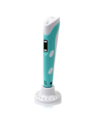 3D ручка 3D Pen 2 RP100B з LCD дисплеєм синього кольору 130101