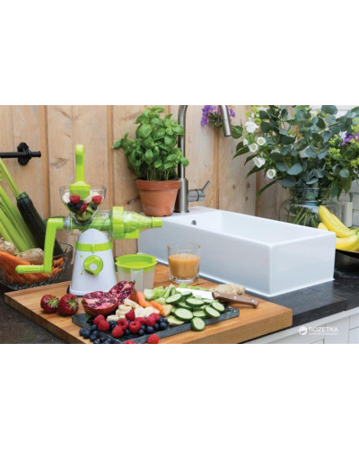 Соковижималка ручна шнекова багатофункціональна FIND BACK JUICER RF-707 130244