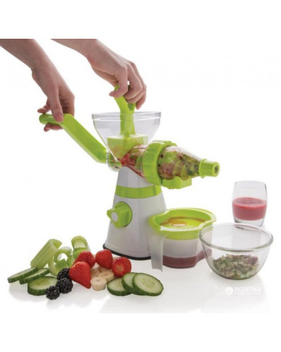 Соковижималка ручна шнекова багатофункціональна FIND BACK JUICER RF-707 130244