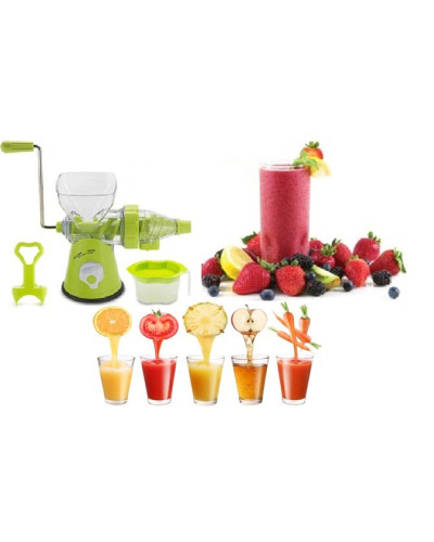 Соковижималка ручна шнекова багатофункціональна FIND BACK JUICER RF-707 130244