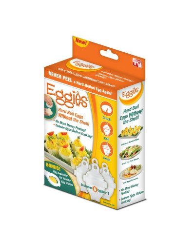 Яйцеварка - форми для варіння яєць без шкаралупи Eggies 130251