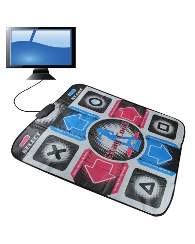Танцювальний килимок для дітей і дорослих для ПК і ТБ Dance Pad 130263