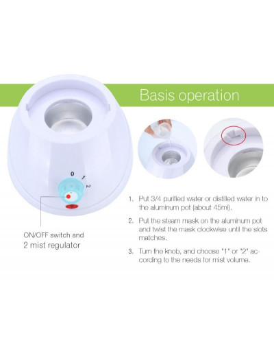 Косметична парова сауна для обличчя Benice BNS-016 130290