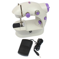 Швейна міні-машинка з педаллю 4в1 mini Sewing Machine 201 130342