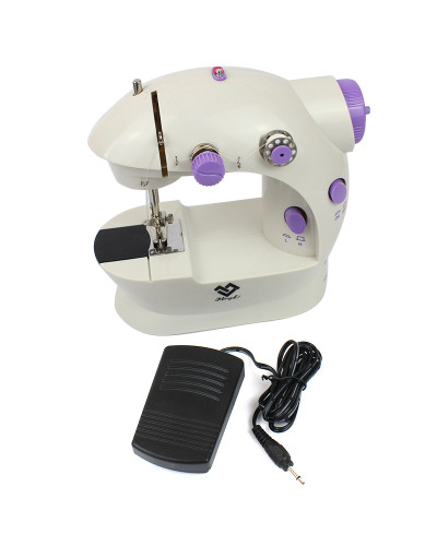Швейна міні-машинка з педаллю 4в1 mini Sewing Machine 201 130342