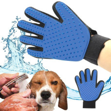 Щітка-рукавичка для вичісування шерсті домашніх тварин True Touch Pet Glove 130425