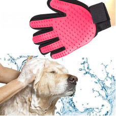 Щітка-рукавичка для вичісування шерсті домашніх тварин True Touch Pet Glove 130425