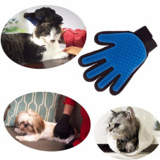 Щітка-рукавичка для вичісування шерсті домашніх тварин True Touch Pet Glove 130425