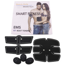 Миостимулятор масажер для преса Smart Fitness Ems Trainer Fit Boot Toning 3в1 130430