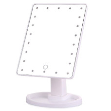 Дзеркало з підсвіткою для макіяжу Led mirror біле 130464
