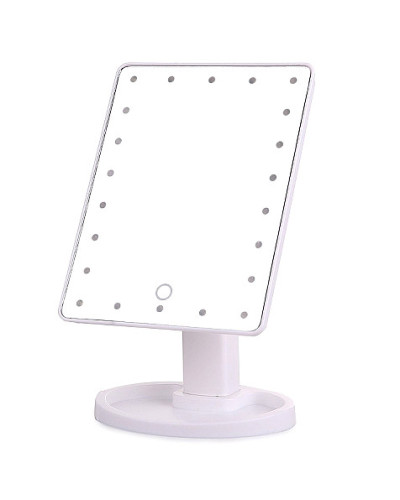 Дзеркало з підсвіткою для макіяжу Led mirror біле 130464