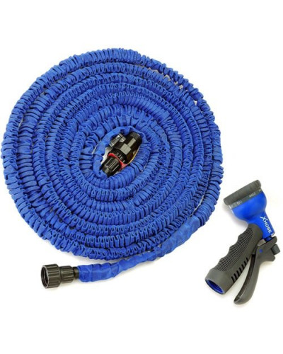 Шланг садовий поливочний з розпилювачем розтяжний Xhose 22.5м 130556