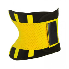 Пояс для похудения Hot Shapers Belt Power на липучке желтый, размер М 130581
