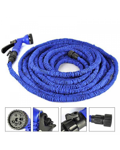 Шланг садовий поливочний з розпилювачем розтяжний Xhose 30м 130586