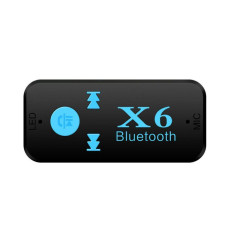Бездротовий адаптер Bluetooth приймач аудіо ресивер BT-X6 +TF card 130670