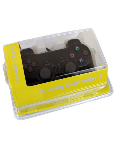 Джойстик проводний PS2 wire (Play Station II) Dual Shock з віброотдачею для плейстейшн 2 130708