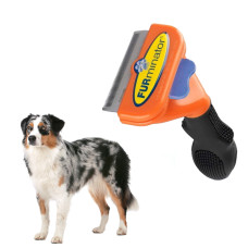 Щітка FURminator для розчісування собак і кішок з кнопкою FURminator Medium Dog 7 см 130751