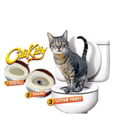 Система навчання кішок користуватися унітазом Citi Kitty Cat Toilet Training Kit 130760