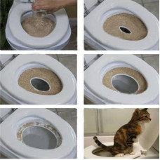 Система навчання кішок користуватися унітазом Citi Kitty Cat Toilet Training Kit 130760