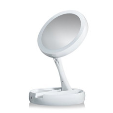 Дзеркало з підсвіткою для макіяжу кругле My Fold Away Mirror 131541