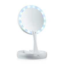 Дзеркало з підсвіткою для макіяжу кругле My Fold Away Mirror 131541
