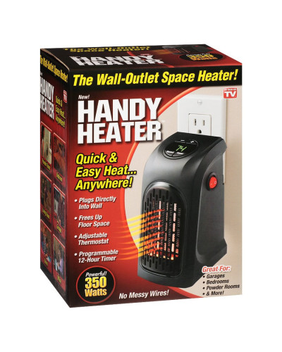 Міні обігрівач Handy Heater 400W для дому та офісу 131876