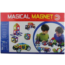 Магнітний конструктор на 40 деталей Magical Magnet 132441
