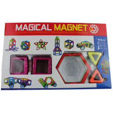 Магнітний конструктор на 40 деталей Magical Magnet 132441