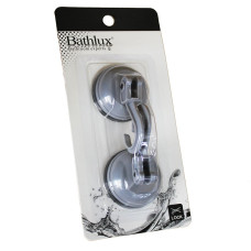 Крючок для рушників на вакуумній присосці 2шт. Bathlux Hojas 90219 132685