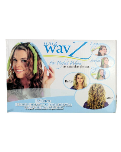 Бігуді спіральні набір 18шт Hair WavZ 50 см 132715