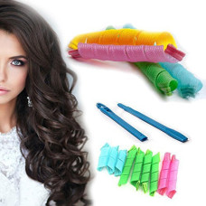 Бігуді спіральні набір 18шт Hair WavZ 50 см 132715