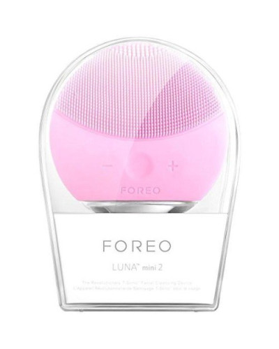 Силіконова щітка-масажер для очищення обличчя Foreo LUNA mini 2 рожева 132813