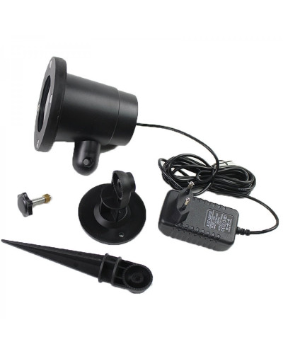 Проектор лазерний вуличний Outdoor Lawn Snowflake Light 133181