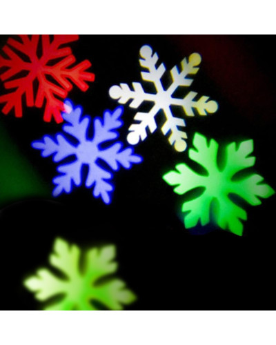 Проектор лазерний вуличний Outdoor Lawn Snowflake Light 133181