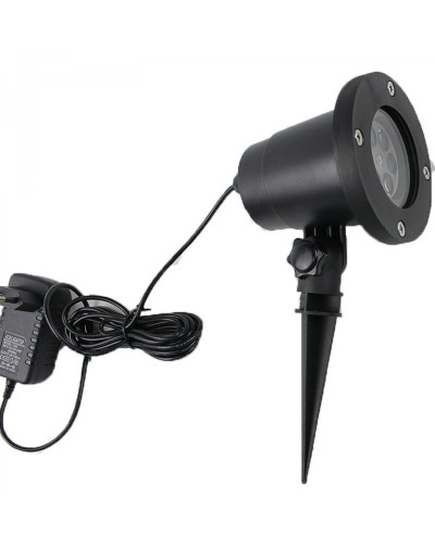 Проектор лазерний вуличний Outdoor Lawn Snowflake Light 133181
