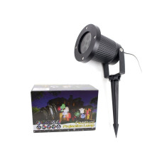 Проектор лазерний вуличний з малюнками Festival Projection Lamp 12 pictures 134006