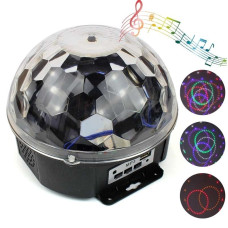 Світлодіодний музичний диско-шар LED Music Ball Light 138433