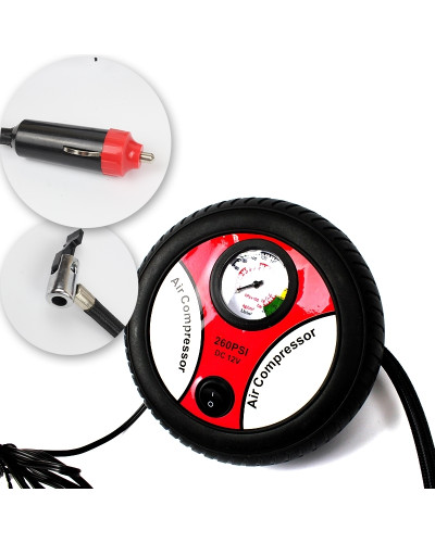 Компресор автомобільний Mini Air Compressor для колеса DC12V 139498