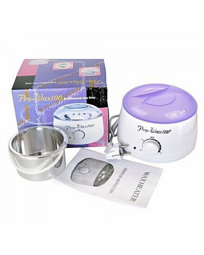 Воскоплав баночный с терморегулятором для воска 400 мл PRO-WAX 100 139502