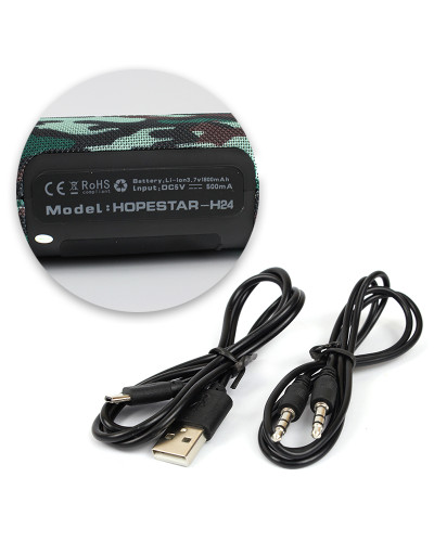 Портативна акустична Bluetooth колонка Hopestar H24 камуфляж 140048