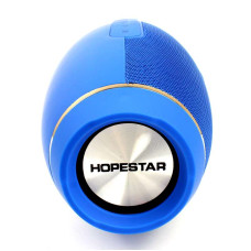 Портативная акустическая стерео колонка Hopestar H20 синяя 140075
