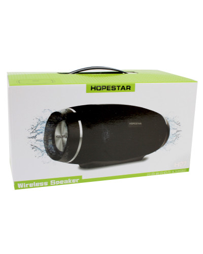Портативна акустична Bluetooth колонка Hopestar H27 чорна 140078