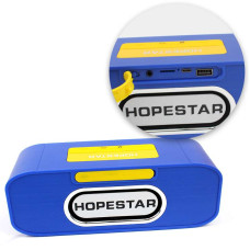 Портативна акустична Bluetooth колонка Hopestar H29 синя 140081