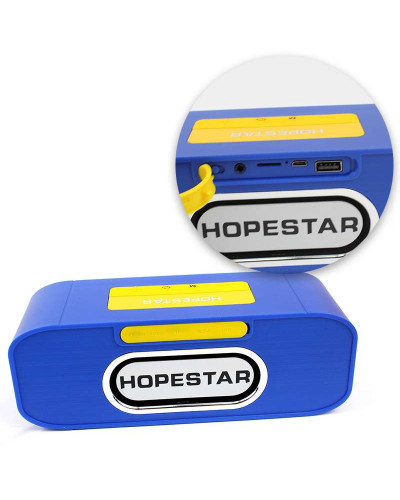Портативна акустична Bluetooth колонка Hopestar H29 синя 140081
