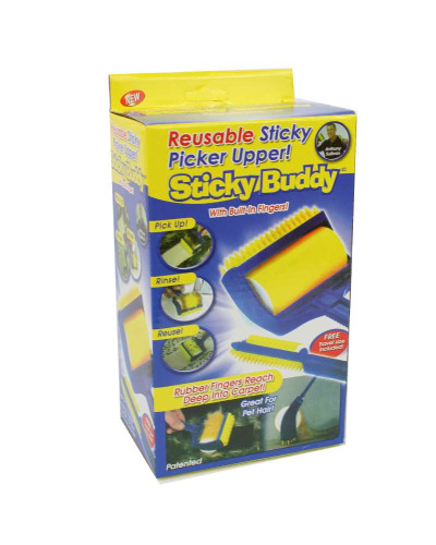 Валик липкий для уборки шерсти Sticky Buddy 141114