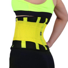 Пояс для похудения Hot Shapers Belt Power на липучке желтый, размер L 141298