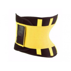 Пояс для похудения Hot Shapers Belt Power на липучке желтый, размер XXXL 142056