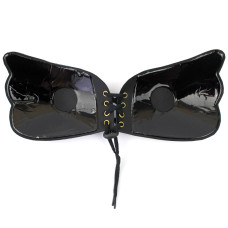 Силіконовий бюстгальтер невидимка Fly Bra Invisible Bra Флай Бра чорний C 142120